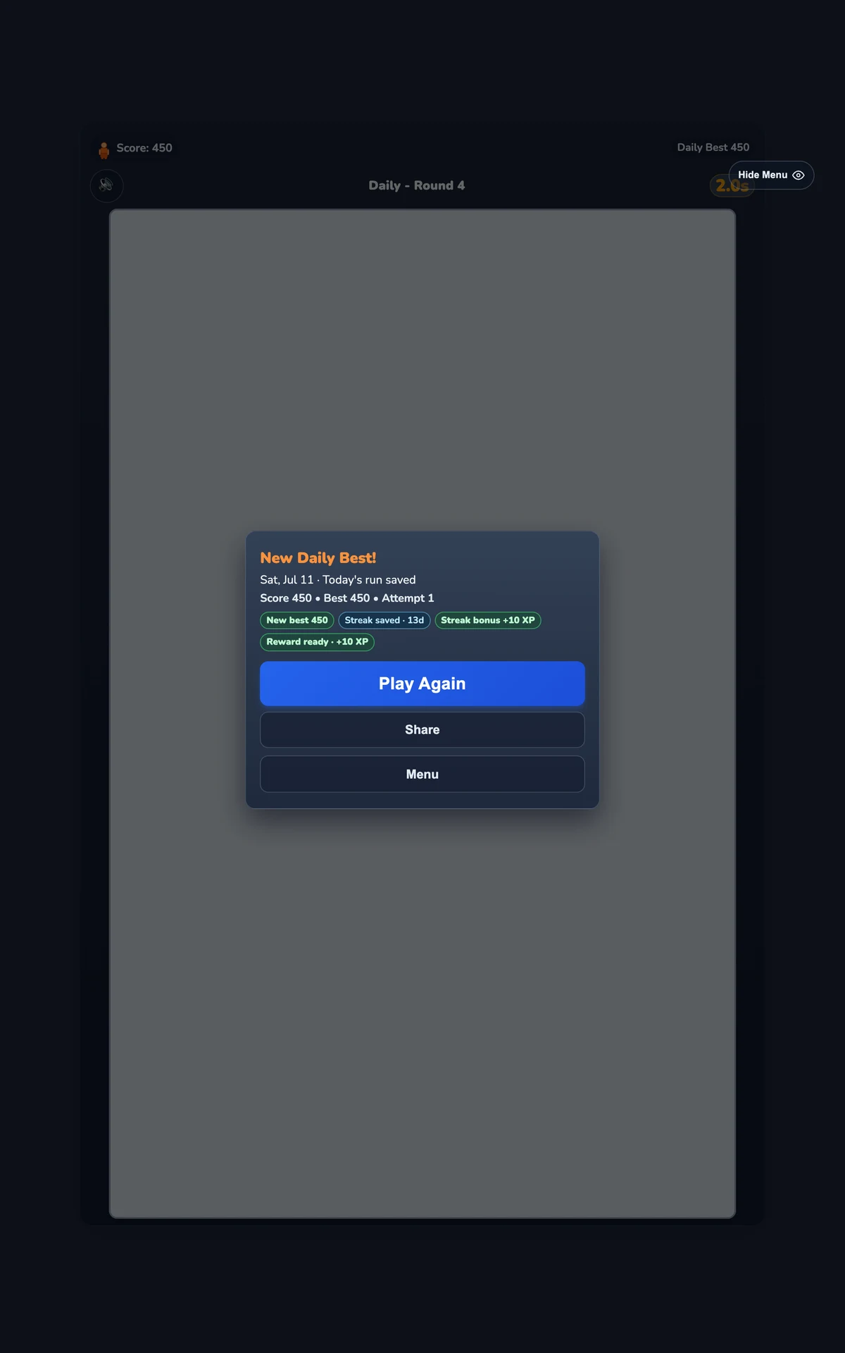 The Pee Game screenshot